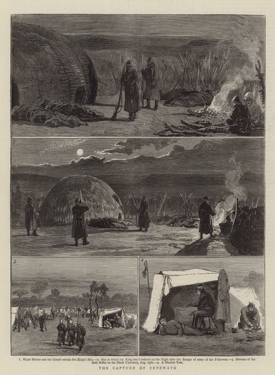 The Capture of Cetewayo by Joseph Nash